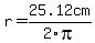 r=25.12cm%2F2pi