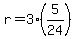 r=3%285%2F24%29