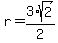 r=3%2Asqrt%282%29%2F2