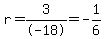 r=3%2F-18=-1%2F6