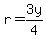 r=3y%2F4
