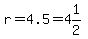 r=4.5=4%261%2F2