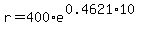 r=400%2Ae%5E%280.4621%2A10%29
