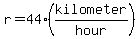r=44%28kilometer%2Fhour%29