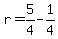 r=5%2F4-1%2F4