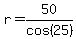 r=50%2Fcos%2825%29