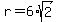 r=6%2Asqrt%282%29