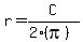 r=C%2F%282%28pi%29%29