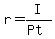 r=I%2F%28Pt%29