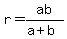 r=ab%2F%28a%2Bb%29