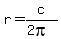 r=c%2F%282pi%29