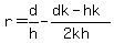 r=d%2Fh-%28dk-hk%29%2F%282kh%29
