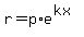 r=p%2Ae%5E%28kx%29