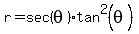 r=sec%28theta%29%2Atan%5E2%28theta%29