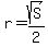 r=sqrt%28S%29%2F2