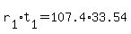 r%5B1%5D%2At%5B1%5D+=+107.4%2A33.54