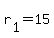 r%5B1%5D+=+15