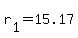 r%5B1%5D+=+15.17