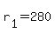 r%5B1%5D+=+280