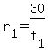 r%5B1%5D+=+30%2Ft%5B1%5D