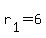 r%5B1%5D+=+6