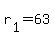 r%5B1%5D+=+63