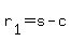 r%5B1%5D+=+s+-+c