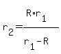 r%5B2%5D+=+%28R%2Ar%5B1%5D%29%2F%28r%5B1%5D+-+R%29
