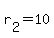 r%5B2%5D+=+10