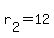 r%5B2%5D+=+12