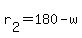 r%5B2%5D+=+180-w