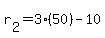 r%5B2%5D+=+3%2850%29-10