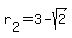 r%5B2%5D+=+3+-+sqrt%282%29