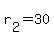 r%5B2%5D+=+30