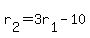 r%5B2%5D+=+3r%5B1%5D-10