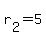 r%5B2%5D+=+5