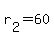 r%5B2%5D+=+60