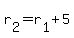 r%5B2%5D+=+r%5B1%5D%2B5