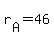 r%5BA%5D+=+46