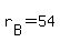 r%5BB%5D+=+54