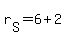 r%5BS%5D+=+6+%2B+2