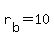 r%5Bb%5D+=+10