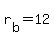 r%5Bb%5D+=+12