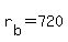 r%5Bb%5D+=+720