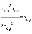 r%5Bco%5D%5E2h%5Bco%5D%2F%283r%5Bcy%5D%5E2%29=h%5Bcy%5D