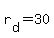 r%5Bd%5D+=+30