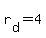 r%5Bd%5D+=+4
