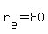 r%5Be%5D+=+80