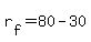 r%5Bf%5D+=+80+-+30