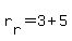 r%5Br%5D+=+3+%2B+5